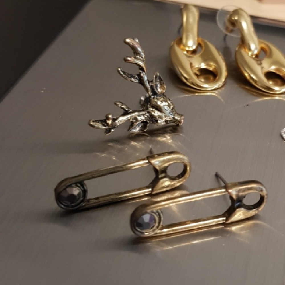 earrings 3 pieces